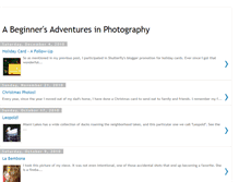 Tablet Screenshot of beginneradventuresinphotography.blogspot.com