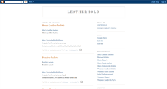 Desktop Screenshot of leatherhold.blogspot.com