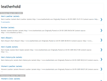 Tablet Screenshot of leatherhold.blogspot.com