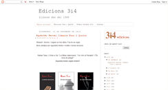 Desktop Screenshot of 3i4edicions.blogspot.com