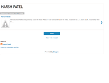 Tablet Screenshot of hpatel7861.blogspot.com