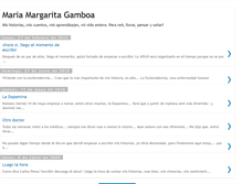 Tablet Screenshot of margaritagamboa.blogspot.com