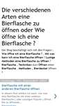 Mobile Screenshot of bierflaschen-oeffnen.blogspot.com