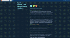 Desktop Screenshot of nepaltelcom.blogspot.com