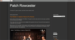 Desktop Screenshot of patchrowcester.blogspot.com