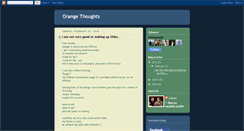 Desktop Screenshot of andrew-orangethoughts.blogspot.com