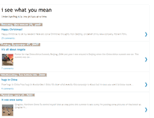 Tablet Screenshot of iseewhatyoumean.blogspot.com