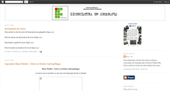 Desktop Screenshot of geografia-cefetsp.blogspot.com