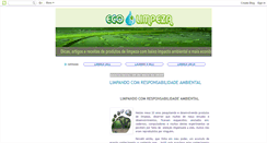 Desktop Screenshot of ecolimpeza.blogspot.com