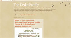 Desktop Screenshot of drakegenealogy.blogspot.com
