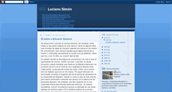 Desktop Screenshot of lucianosimon.blogspot.com