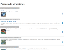 Tablet Screenshot of parqueswilmas.blogspot.com