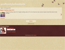 Tablet Screenshot of goodbyecityhellosuburbs.blogspot.com