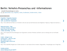 Tablet Screenshot of berlinverkehr.blogspot.com