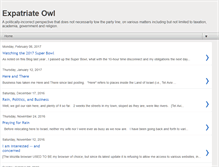 Tablet Screenshot of expatowl.blogspot.com