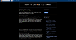 Desktop Screenshot of 2ice-skates.blogspot.com