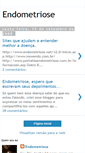 Mobile Screenshot of endometriosetudoemaisumpouco.blogspot.com