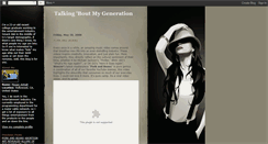 Desktop Screenshot of mygenerationbuzz.blogspot.com