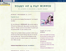 Tablet Screenshot of minniesfatjourney.blogspot.com