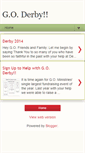 Mobile Screenshot of goderby.blogspot.com