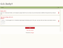 Tablet Screenshot of goderby.blogspot.com
