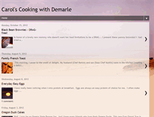 Tablet Screenshot of carolscookingwithdemarle.blogspot.com