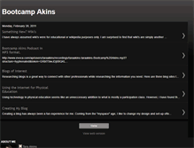 Tablet Screenshot of bootcampakins.blogspot.com