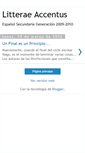 Mobile Screenshot of litteraeaccentus.blogspot.com