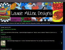 Tablet Screenshot of lauriemillerdesigns.blogspot.com