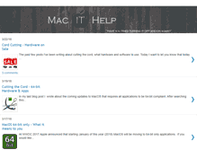 Tablet Screenshot of macithelp.blogspot.com