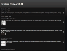 Tablet Screenshot of exploringresearchb.blogspot.com