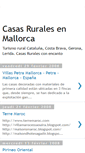 Mobile Screenshot of casas-rurales-en-mallorca.blogspot.com