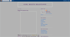 Desktop Screenshot of girlmeetsbeantown.blogspot.com