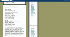Desktop Screenshot of macacovelhu.blogspot.com