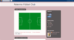 Desktop Screenshot of palermofutbolclub.blogspot.com