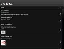 Tablet Screenshot of letsdo-fun.blogspot.com