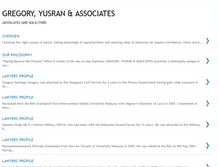 Tablet Screenshot of gregory-associates.blogspot.com