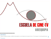Tablet Screenshot of escuelacineaqp.blogspot.com