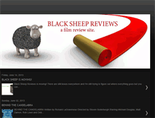 Tablet Screenshot of blacksheepreviews.blogspot.com