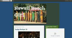 Desktop Screenshot of hawaiibeachgirl.blogspot.com