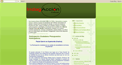Desktop Screenshot of indagaccioncultural.blogspot.com