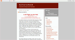 Desktop Screenshot of kulturschock.blogspot.com