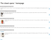 Tablet Screenshot of closetexquisites-x.blogspot.com
