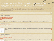 Tablet Screenshot of kiemtienclub.blogspot.com