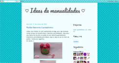 Desktop Screenshot of ideasdemanualidades.blogspot.com