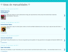 Tablet Screenshot of ideasdemanualidades.blogspot.com