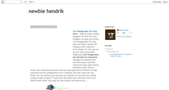 Desktop Screenshot of hendrikagus.blogspot.com