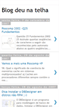 Mobile Screenshot of blogdeunatelha.blogspot.com