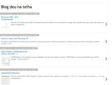 Tablet Screenshot of blogdeunatelha.blogspot.com