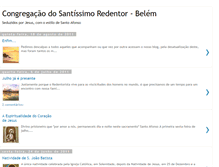 Tablet Screenshot of missionarioredentorista.blogspot.com